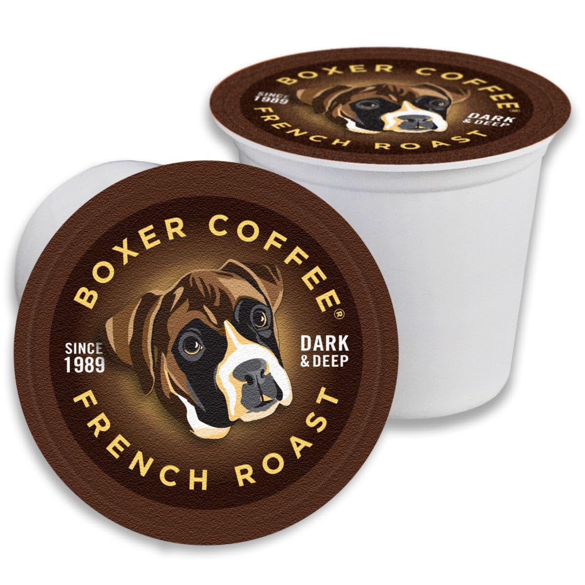 52 Count French Roast Single-Serve Cups, Keurig K-Cup 2.0 Compatible, dark and intense coffee with a smoky finish.