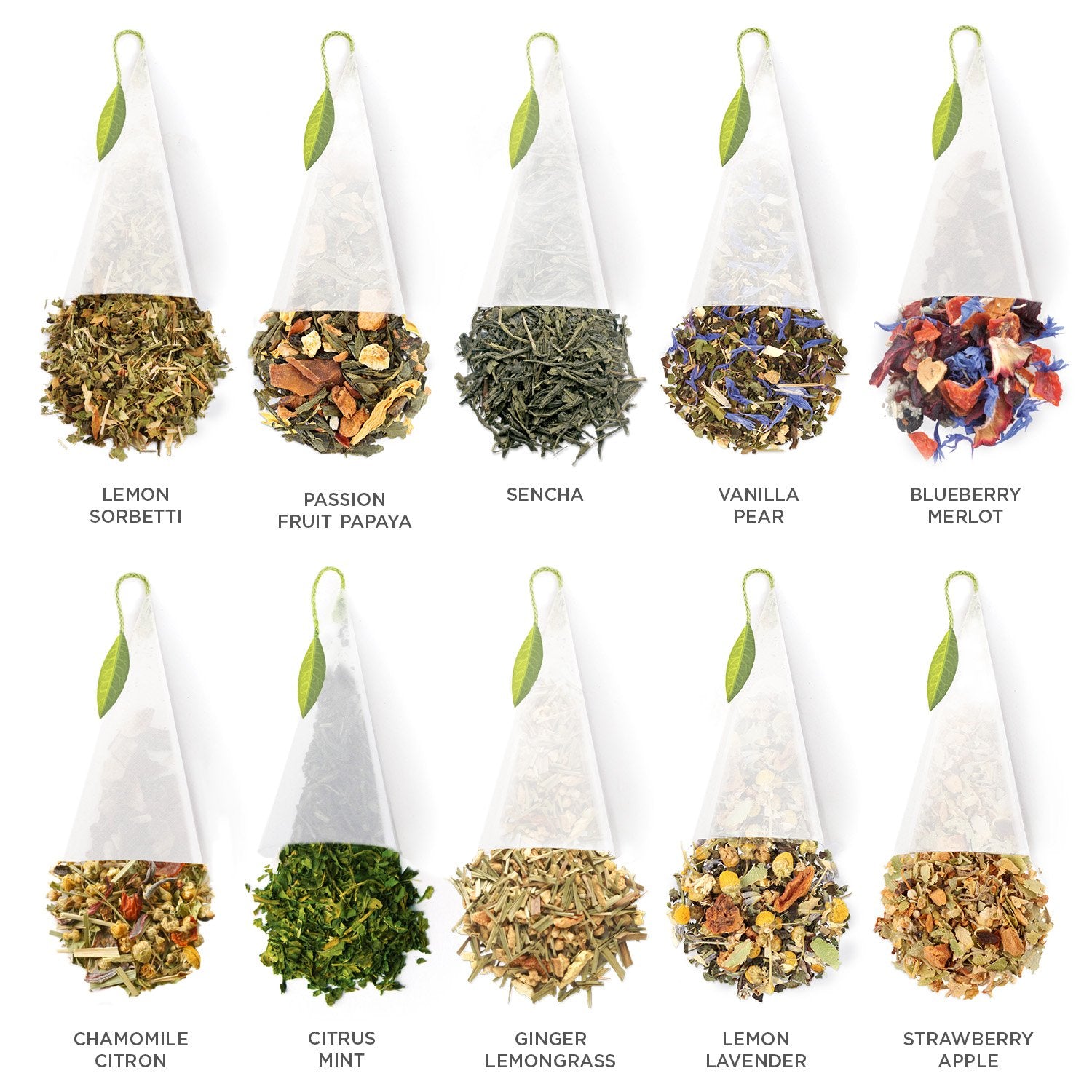 Tea Chest, Handcrafted Pyramid Tea Infusers, Tea Forte Tasting Assortment, Premium Gourmet Tea, Tea Gift Set, Assorted Tea Blends, Elegant Tea Presentation