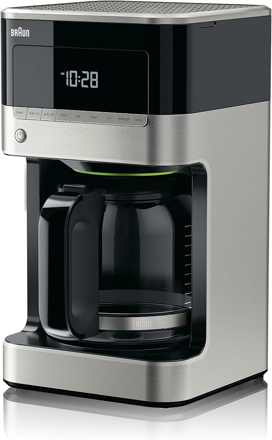 Brew Sense Drip Coffee Maker, 12 Cup Coffee Maker, Braun Coffee Maker, Black Drip Coffee Machine, KF7150 Coffee Brewer