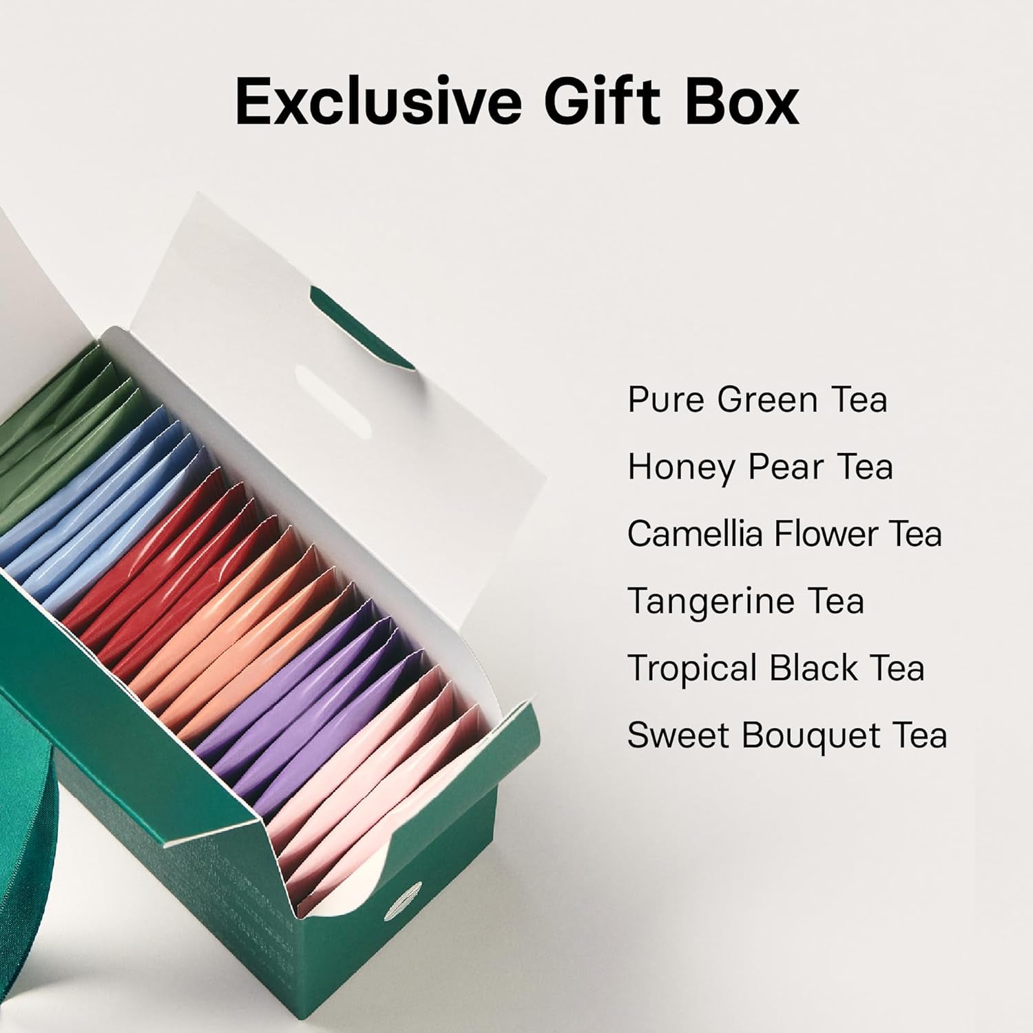 TEA SCENT Gift Set, Premium Organic Tea from Jeju, Korean Tea Sampler