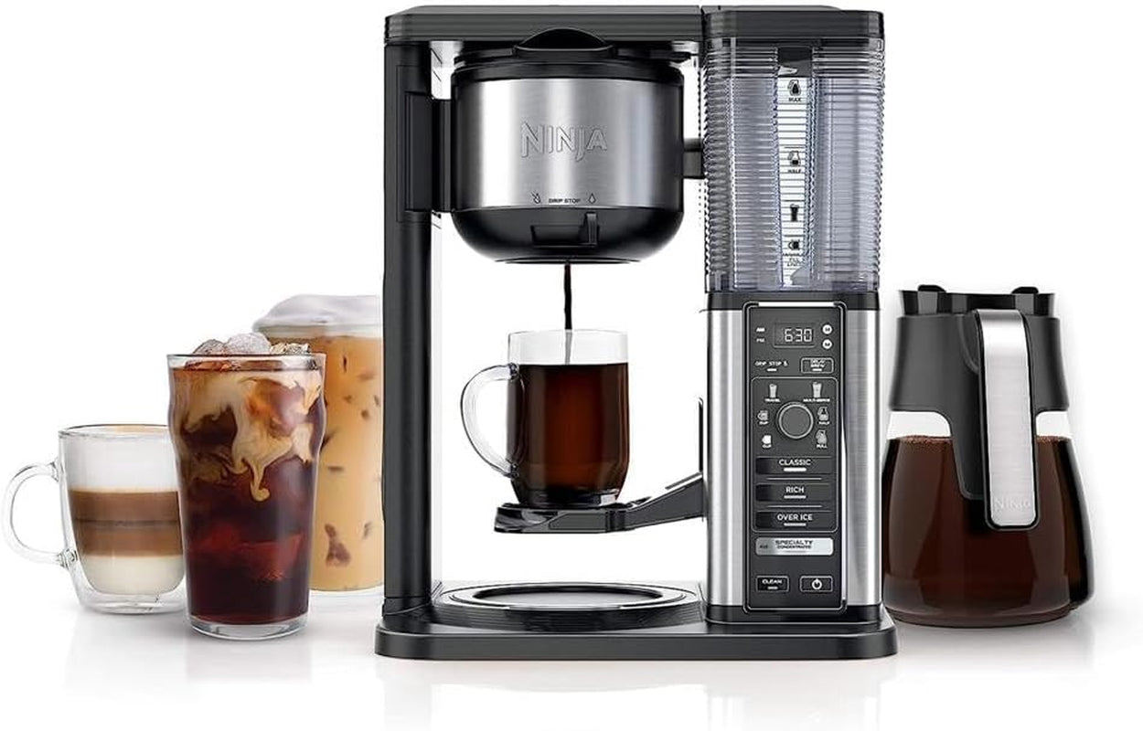 Specialty Coffee Maker, Hot & Iced Coffee Maker, Ninja Coffee Machine, Built-In Frother Coffee Maker, CM401 Coffee Brewer