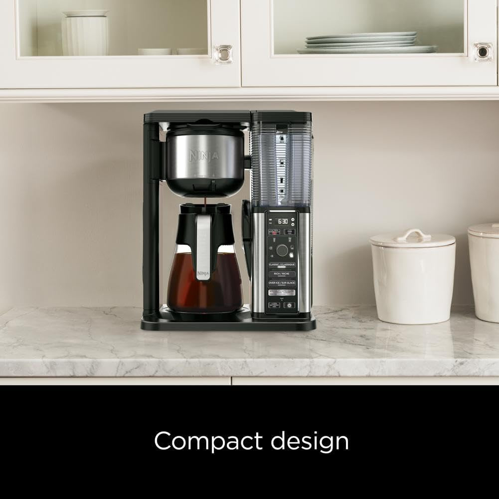 Specialty Coffee Maker, Hot & Iced Coffee Maker, Ninja Coffee Machine, Built-In Frother Coffee Maker, CM401 Coffee Brewer