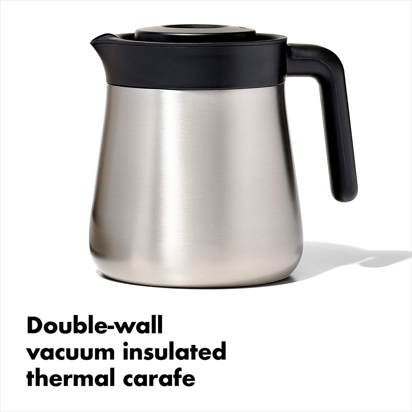 8-Cup Coffee Maker, Stainless Steel Coffee Maker, Black Coffee Maker, Specialty Coffee Association Certified Coffee Maker, BetterBrew Technology Coffee Maker, Rainmaker Shower Head Coffee Maker, Vacuum Insulated Carafe Coffee Maker, Adjustable Well Cover Coffee Maker, Single Serve Coffee Maker, OXO Brew Coffee Maker