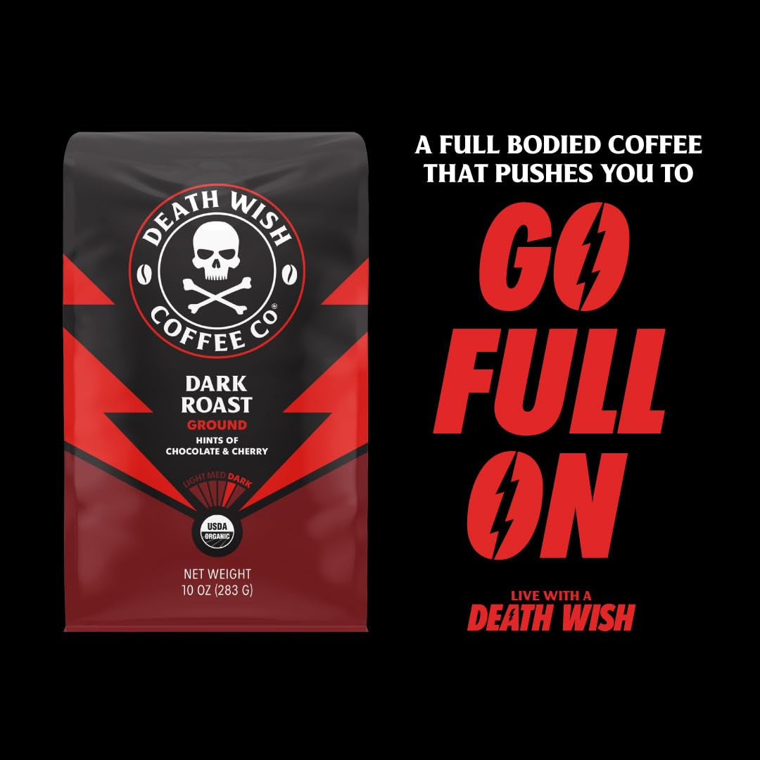 Single Serve Coffee Variety Pack, Extra Kick of Caffeine, Medium, Dark, Espresso Roast, 10 Each