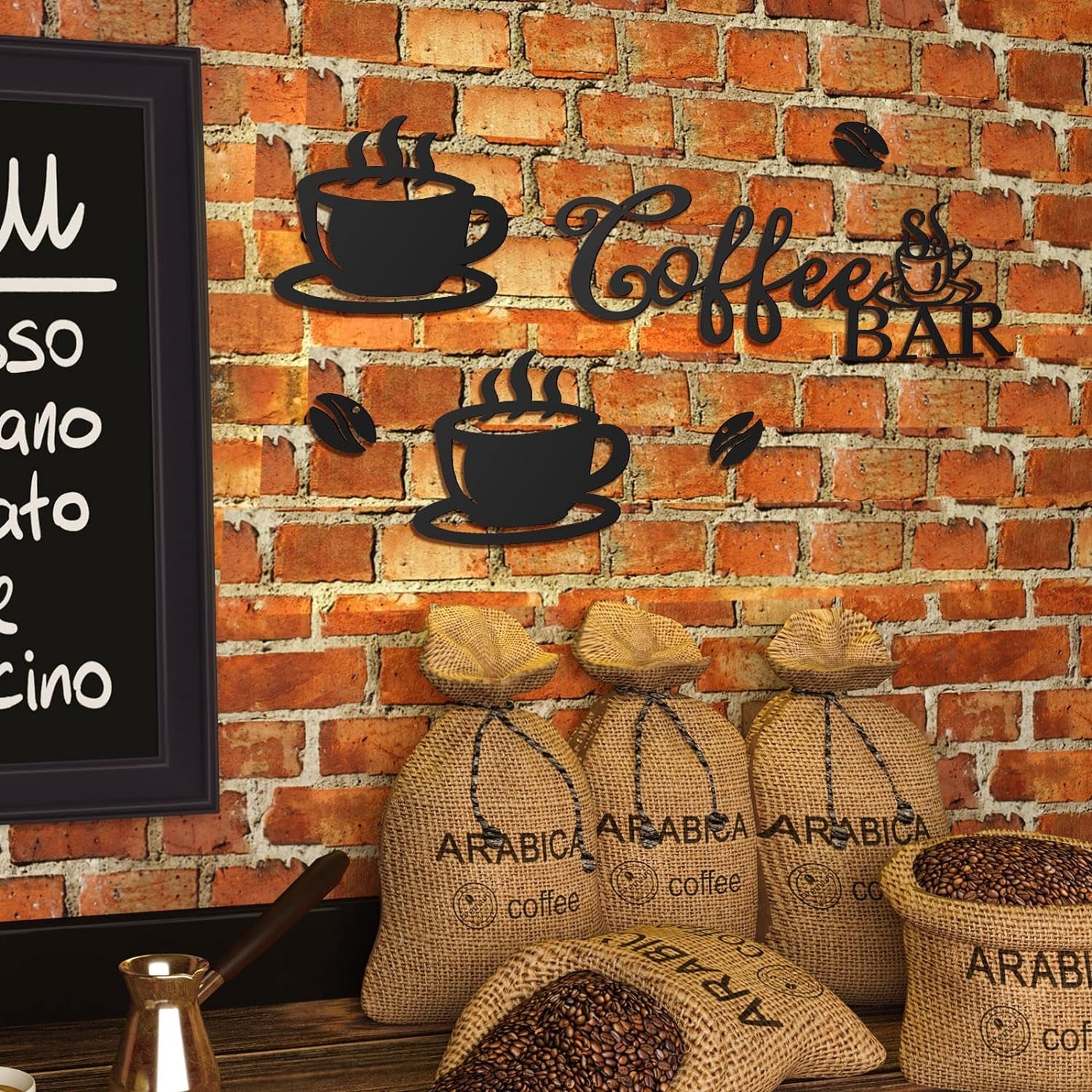 rustic metal coffee bar sign, coffee wall decor, coffee bar decor, coffee station sign, kitchen coffee sign, coffee shop decor, home coffee bar sign, office coffee decor, metal coffee wall art, elegant coffee bar sign