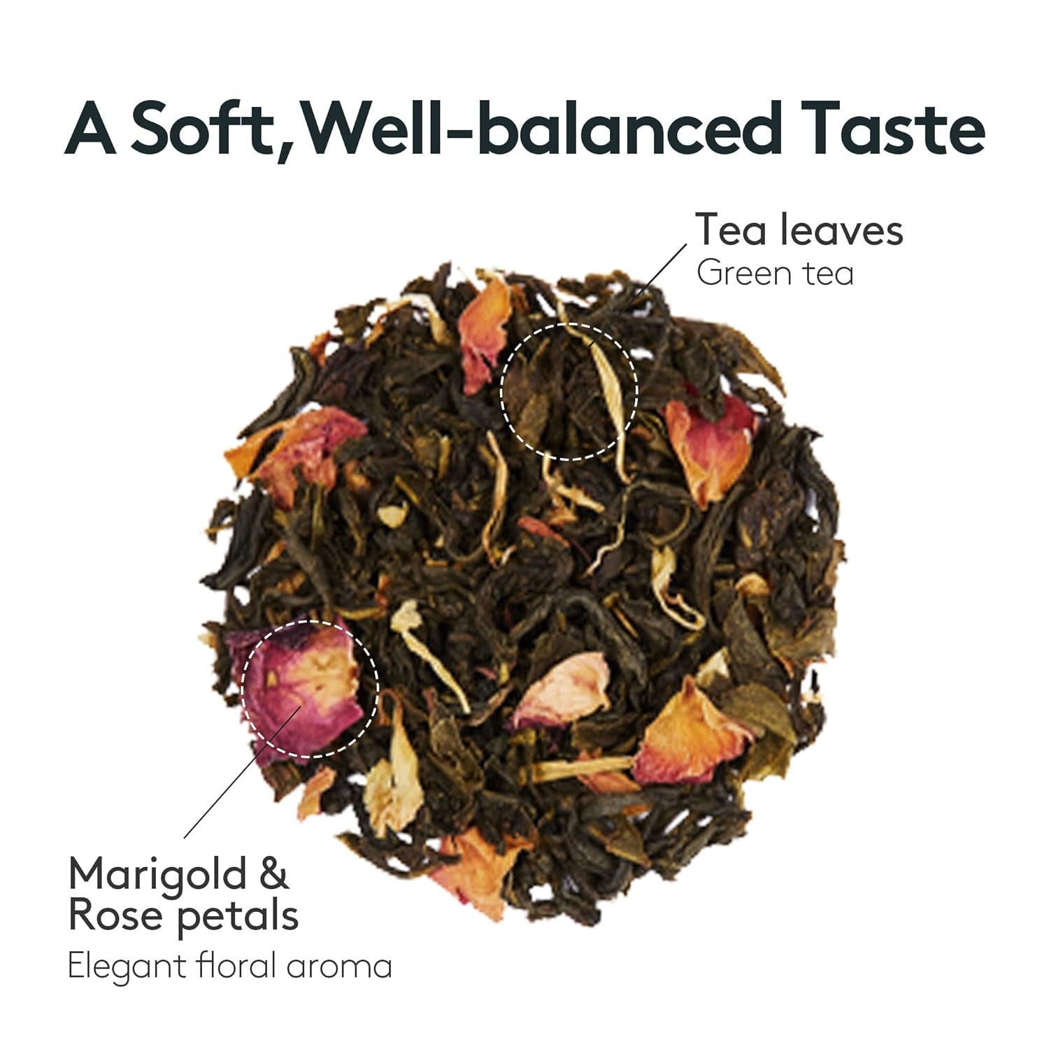 Wedding Green Tea, Floral & Sweet Muscat Scent, Osulloc Tea Bags