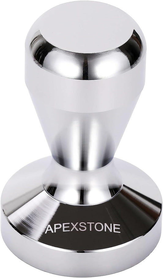 51mm coffee tamper, chrome plated espresso tamper, solid iron coffee tamper, non-rust espresso tamper