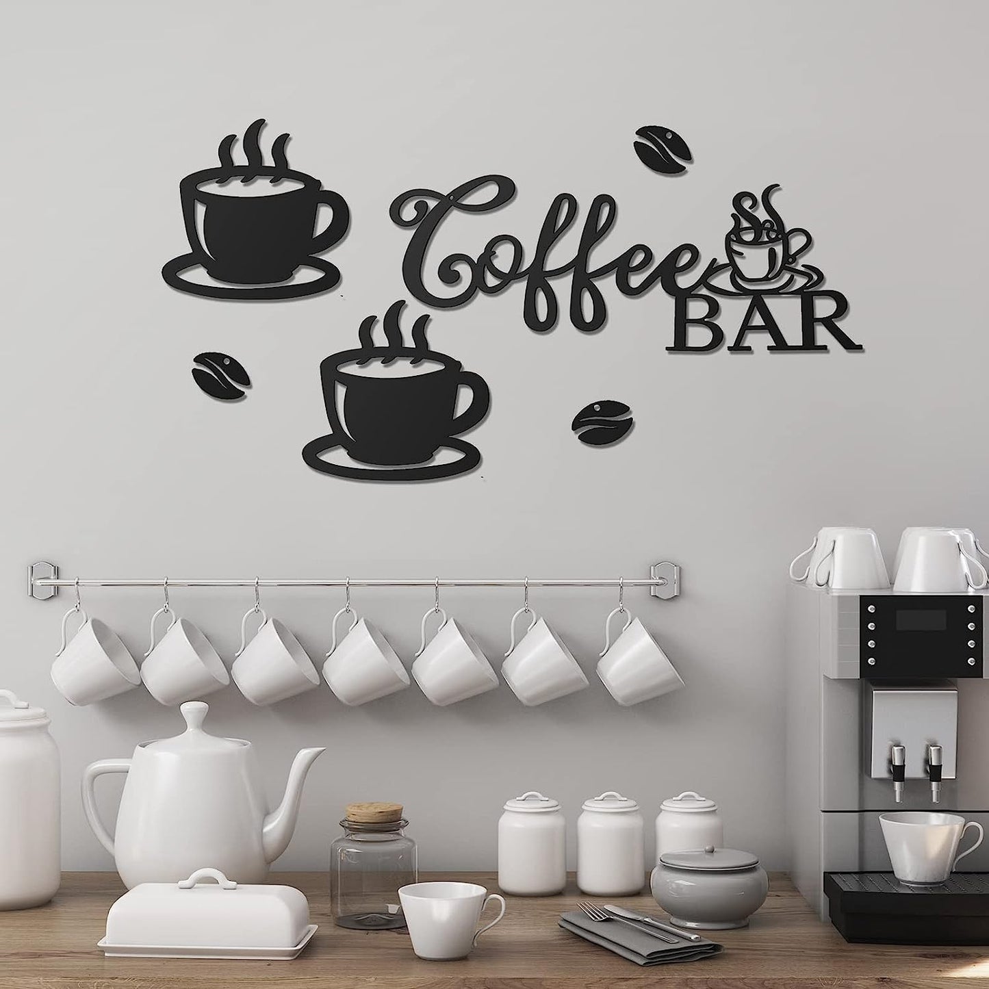 rustic metal coffee bar sign, coffee wall decor, coffee bar decor, coffee station sign, kitchen coffee sign, coffee shop decor, home coffee bar sign, office coffee decor, metal coffee wall art, elegant coffee bar sign