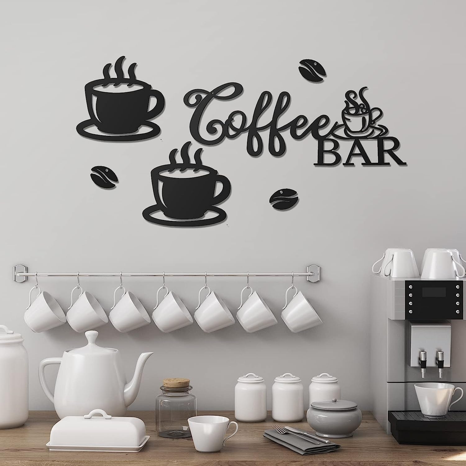 rustic metal coffee bar sign, coffee wall decor, coffee bar decor, coffee station sign, kitchen coffee sign, coffee shop decor, home coffee bar sign, office coffee decor, metal coffee wall art, elegant coffee bar sign