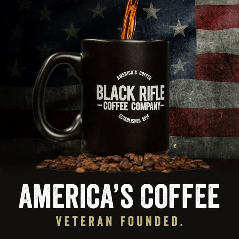 AK Espresso coffee pods, medium roast coffee pods, single serve coffee, high-quality Arabica beans, Black Rifle Coffee Company, Colombian coffee, Brazilian coffee, nutty aroma coffee, citrus dark chocolate coffee, veteran founded coffee