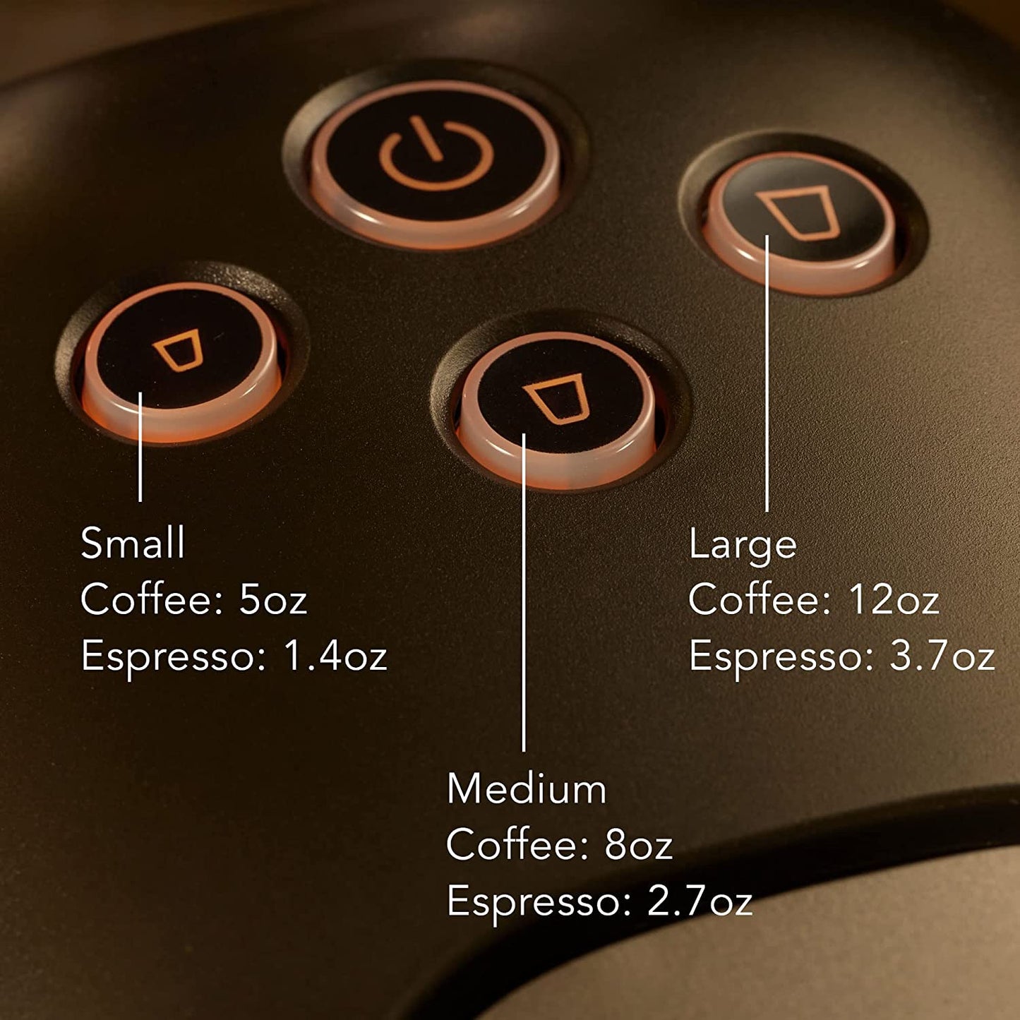 Barista System Coffee Machine, Philips Espresso Machine, Matte Black Coffee Maker, Single-Serve Brewer, L'OR Capsule Coffee Machine