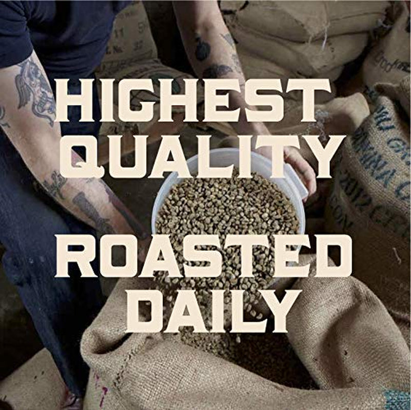 Medium roast organic whole bean coffee, Holler Mountain coffee with citrus, caramel, and hazelnut notes, direct trade Arabica coffee, Stumptown organic coffee bag, 12 oz whole bean coffee.