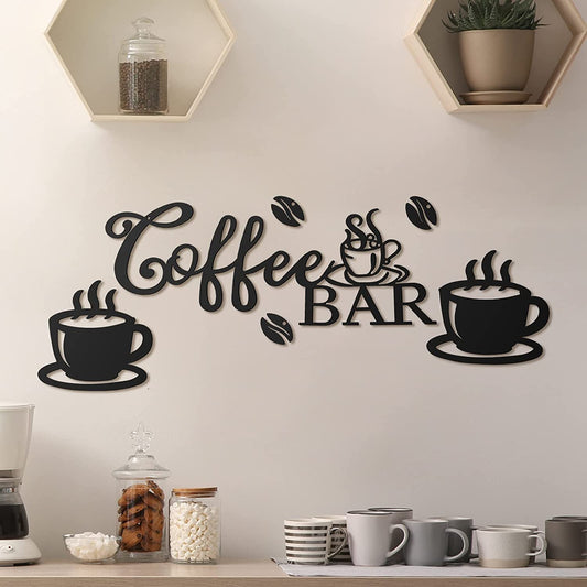 rustic metal coffee bar sign, coffee wall decor, coffee bar decor, coffee station sign, kitchen coffee sign, coffee shop decor, home coffee bar sign, office coffee decor, metal coffee wall art, elegant coffee bar sign