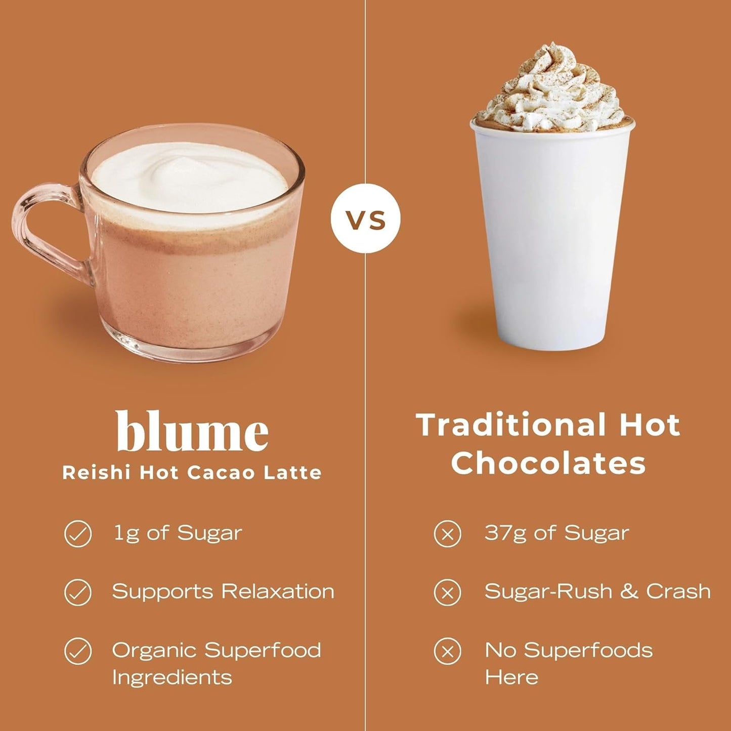 Reishi Hot Cocoa Blend, Stress-Soothing Mushroom Latte, Brain-Boosting Adaptogen Cocoa, Organic Vegan Hot Chocolate, Keto Friendly Hot Cocoa, Reishi Mushroom Latte, Superfoods Hot Chocolate, Organic Cocoa Drink