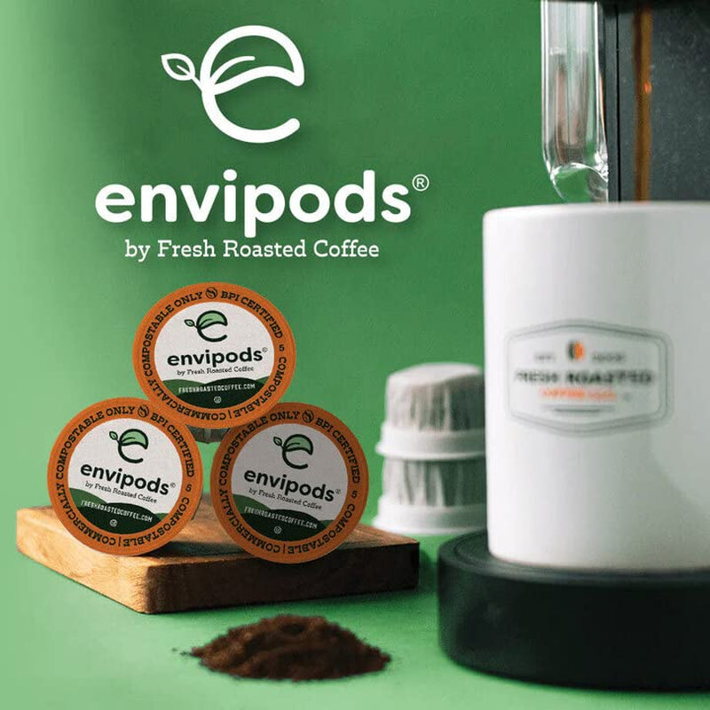 Organic coffee pods, Fair trade coffee pods, Compostable single-serve pods, Keurig compatible coffee, Single origin coffee pods, Organic Colombian coffee, Organic Guatemalan Huehuetenango coffee, Organic Ethiopian Yirgacheffe coffee, Organic Sumatra coffee, Eco-friendly coffee pods.